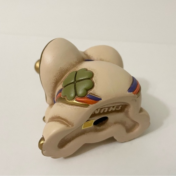 Vintage Thun Elephant Figurine 4” Tall Figure - Picture 10 of 16